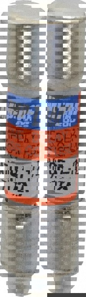 Cylindrical Time Delay Fuse: CC, 7.5 A, 10.4 mm Dia